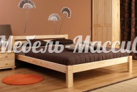 Кровать Дафна модель №2 из массива дерева