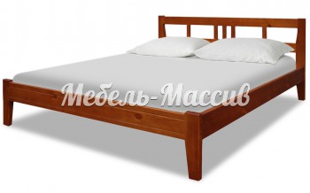 Кровать Лилия модель №2 из массива дерева