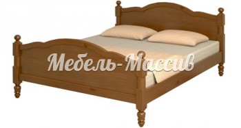 Кровать Мелодия из массива дерева