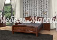 Кровать Сельта из массива дерева