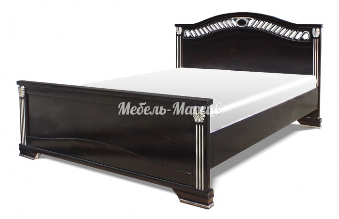 Кровать Венера из массива дерева