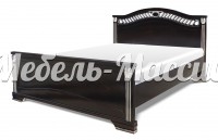 Кровать Венера из массива дерева