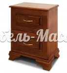 Тумба Лиана 2 ящика из массива Ш-45см,В-56см,Г-30см