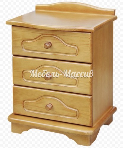Тумба Беатрис из массива Ш-45см,В-58см,Г-30см
