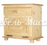 Тумба Лотос из массива Ш-50см,В-58см,Г-35см