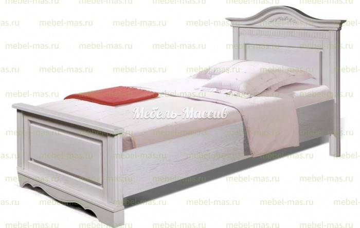 Кровать Паола модель№2 из массива