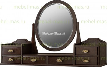 Зеркало - надставка Паола из массива Ш-105см, В-68см,Г-30см