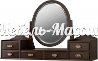 Зеркало - надставка Паола из массива Ш-105см, В-68см,Г-30см