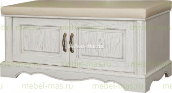Банкетка Паола-2 из массива Ш-110см, В-50см,Г-45см