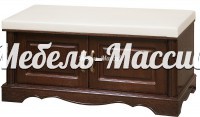 Банкетка Паола-2 из массива Ш-110см, В-50см,Г-45см