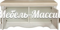 Банкетка Паола-2 из массива Ш-110см, В-50см,Г-45см