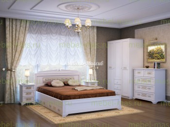 Спальный гарнитур Афина из массива дерева