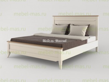 Кровать Римини МДФ+Бук (эмаль)
