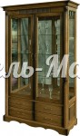 Шкаф - Витрина Бланш модель №2 из массива Ш-120см,В-200см,Г-50см