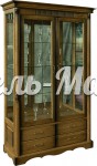 Шкаф - Витрина Бланш модель №2 из массива Ш-120см,В-200см,Г-50см