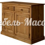 Комод Лотос модель №3 из массива Ш-100см,В-90см,Г-45см