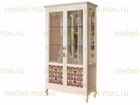 Шкаф - Сервант Видана модель №2 из массива Ш-125см,В-210см,Г-45см