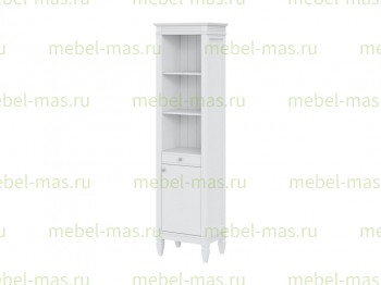 Стеллаж Ольса 100/110 покрытие морилка/эмаль