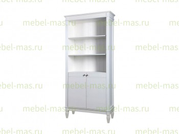 Стеллаж Ольса 200/200 покрытие морилка/эмаль