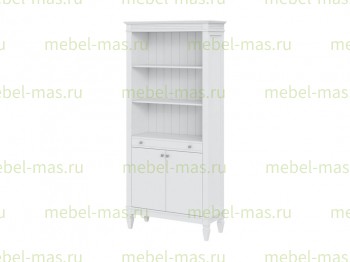 Стеллаж Ольса 200/210 покрытие морилка/эмаль