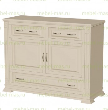 Комод Верди - 151 из массива Ш-120см,В-90см,Г-45см