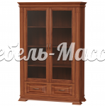 Книжный шкаф Верди -108 из массива Ш-100см,В-150см,Г-45см