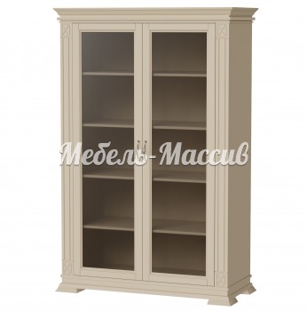 Книжный шкаф Верди -123 из массива Ш-100см,В-150см,Г-45см
