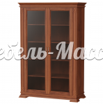 Книжный шкаф Верди -123 из массива Ш-100см,В-150см,Г-45см