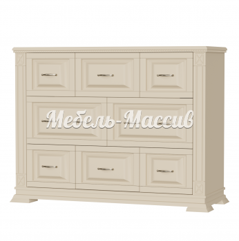 Комод Верди - 200 из массива Ш-120см,В-90см,Г-45см