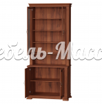 Шкаф Витрина Верди - 101 из массива Ш-100см, В-220см,Г-30/50см