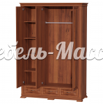 Шкаф Верди - 525 из массива Ш-150см,В-220см,Г-60см