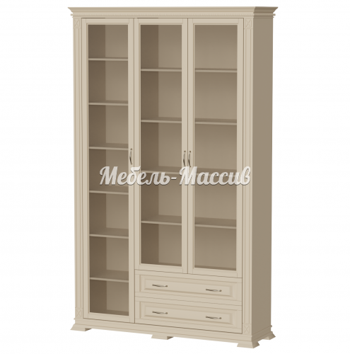 Книжный шкаф Верди - 517 из массива Ш-150см,В-240см,Г-45см
