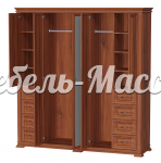 Шкаф Верди - 240 из массива Ш-210см,В-220см,Г-60см