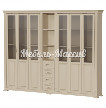 Библиотека Верди - 245 из массива Ш-280см,В-220см,Г-45см