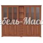 Библиотека Верди - 245 из массива Ш-280см,В-220см,Г-45см