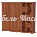 Шкаф Верди - 536 из массива Ш-260см,В-220см,Г-60см