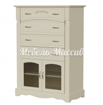 Комод Паола - 224 из массива Ш-90см,В-130см,Г-45см