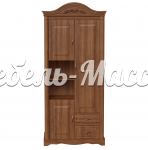 Шкаф Паола 246-1 из массива Ш-100см,В-220см,Г-60см