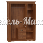 Шкаф Паола 101-1 из массива Ш-150см,В-220см,Г-60см