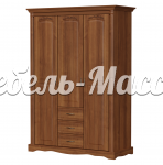 Шкаф Паола 101-1 из массива Ш-150см,В-220см,Г-60см