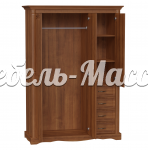 Шкаф Паола 108-1 из массива Ш-150см,В-220см,Г-60см