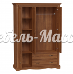 Шкаф Паола 258-1 из массива Ш-150см,В-220см,Г-60см