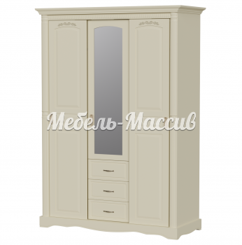 Шкаф Паола 253-1 из массива Ш-150см,В-220см,Г-60см