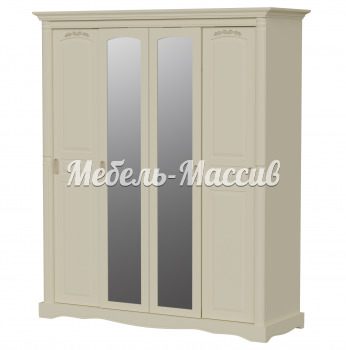 Шкаф Паола 242-1 из массива Ш-180см,В-220см,Г-60см