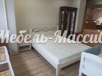 Кровать Леруа из массива дерева