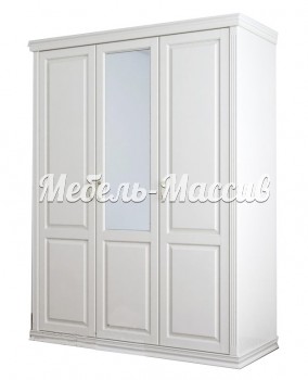 Шкаф Верона 3-х створчатый модель №1 из массива Ш-150см,В-220см,Г-60см