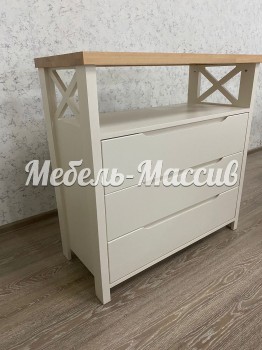 Комод Леруа из массива Ш-100см,В-100см,Г-45см