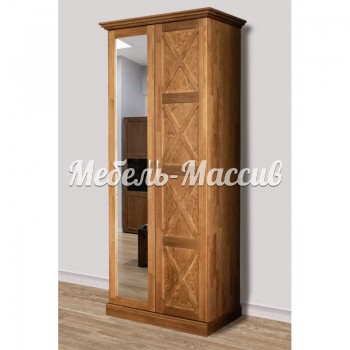 Шкаф Леруа модель №2 из массива Ш-90см,В-220см,Г-60см